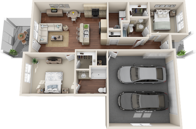 River Oaks Village_ Santee Floor Plan River Oaks Village_ Santee Floor Plan